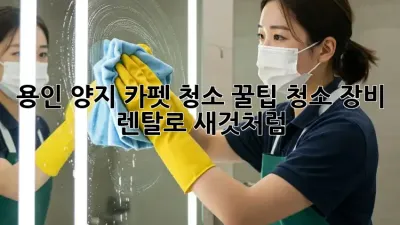 용인 양지 카펫 청소 꿀팁🍯 청소 장비 렌탈로 ✨새것처럼!